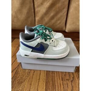 Nike Force 1 Lv8 1 Infant/Toddler Shoes Size 7c , Color: Grey/White/Navy